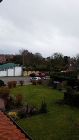 Blick aus dem Fenster